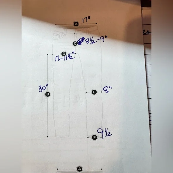 RanCan Lightly Distressed Light Blue Bootcut Jeans Women’s Size 14 - Picture 8 of 10